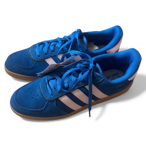 Adidas Brand New with Tags Breaknet Sleek Sneakers in Bright Blue - Picture 3 of 5